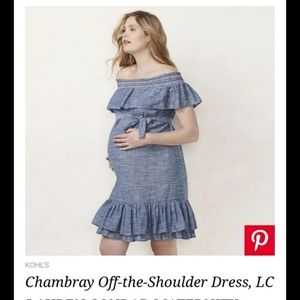 Lauren Conrad maternity dress